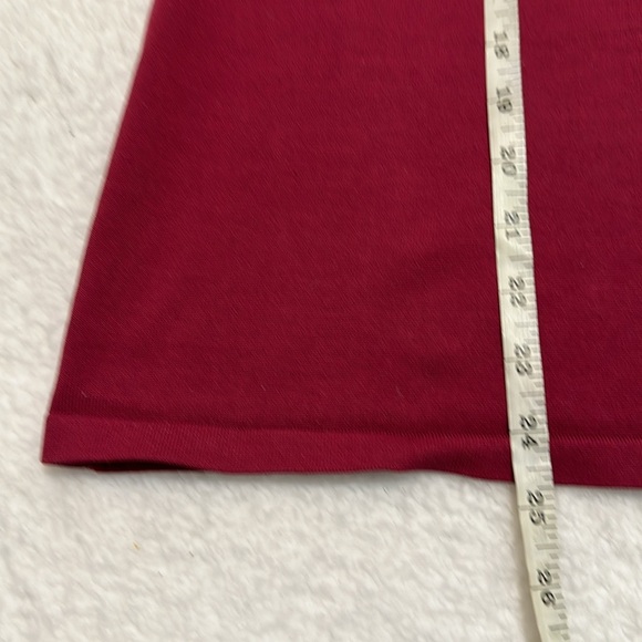 Pendleton Silk Blend Maroon Long Sleeve Shirt Size Medium - Picture 6 of 7